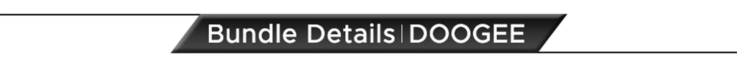 DOOGEE TabA9+ 2in1 Tablet - 4GB RAM 64GB ROM 8580mAh