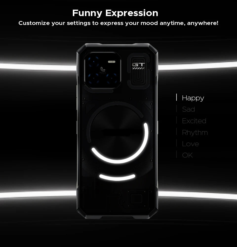 DOOGEE Blade GT Robustes 5G - 5500 mAh 18W 6.72 Zoll