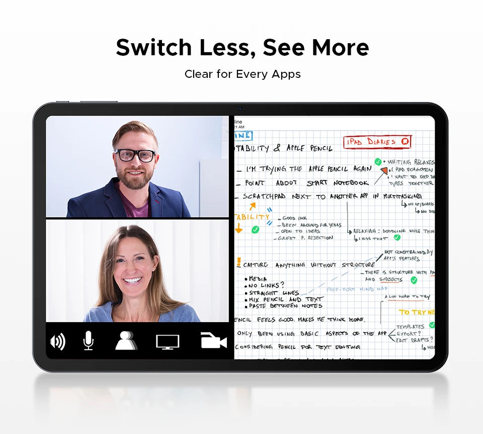 Doogee TabG6Max Ultraslim - 11000 mAh Akku 18W Lade 13,4 Zoll Display