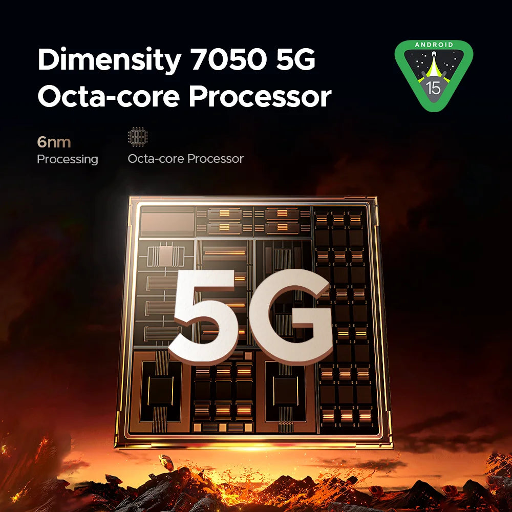 DOOGEE Blade20 Turbo Robustes 5G Smartphone - 10300 mAh, 33W, 6,6 Zoll