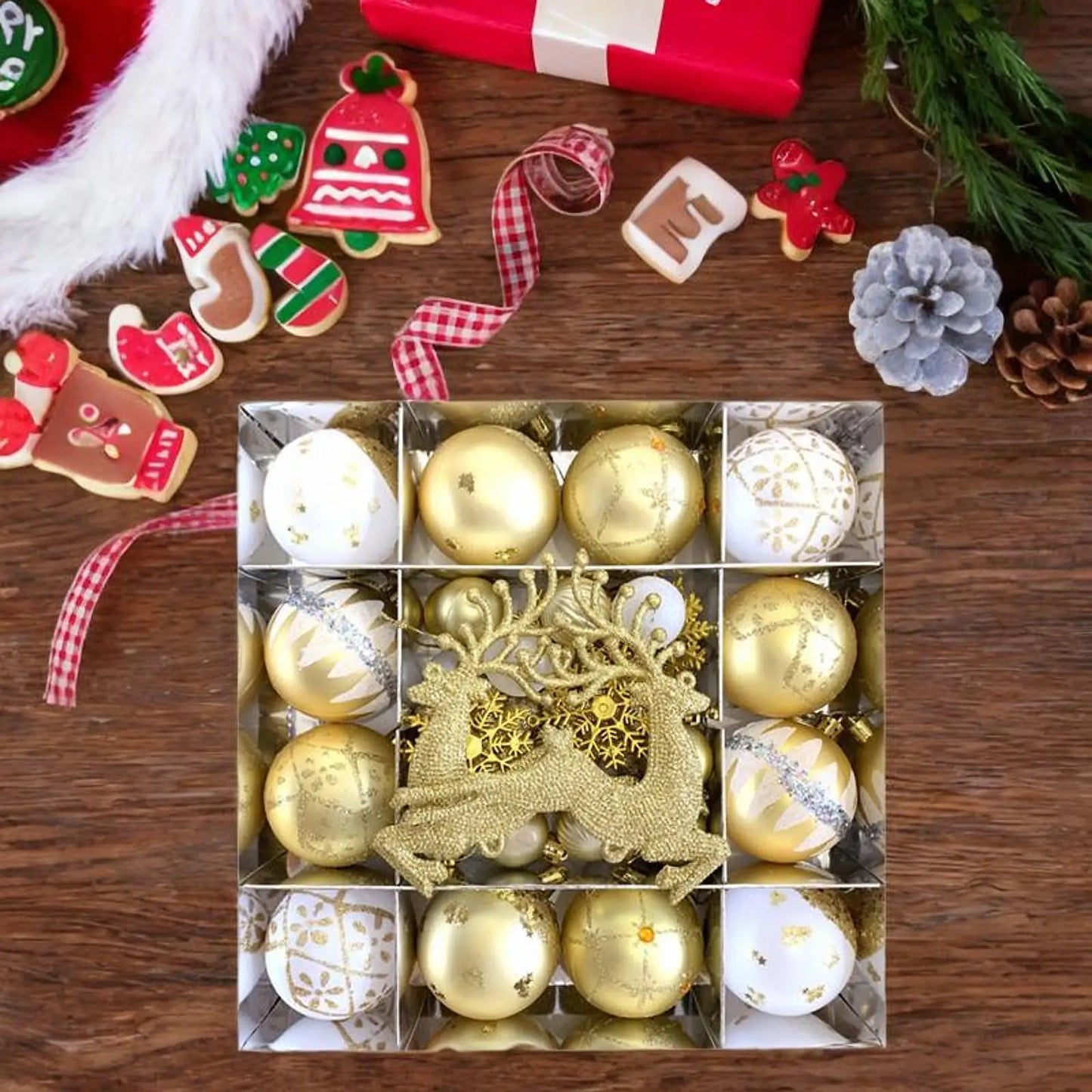 Choice Kugelset Hängend - 1 Stück Durchmesser 6 cm Glänzend Dekorativ