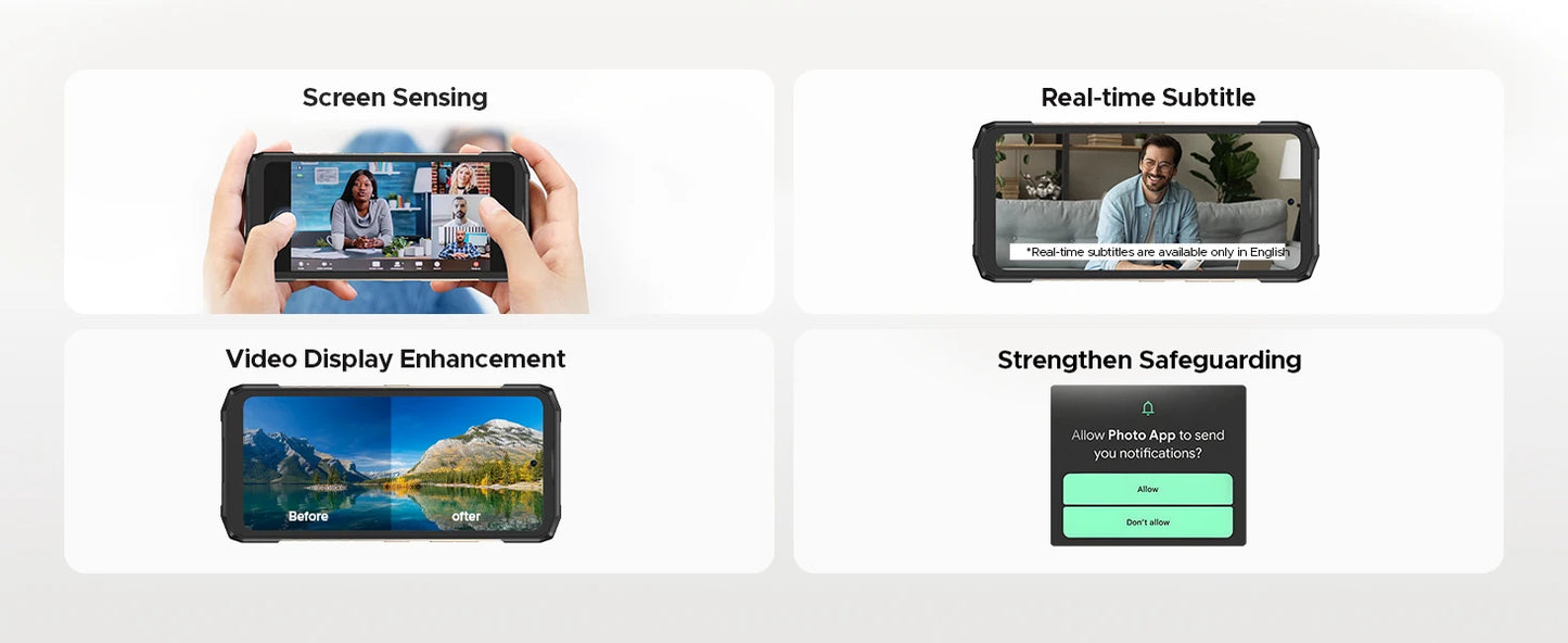 DOOGEE Blade20 Turbo Robustes 5G Smartphone - 10300 mAh, 33W, 6,6 Zoll