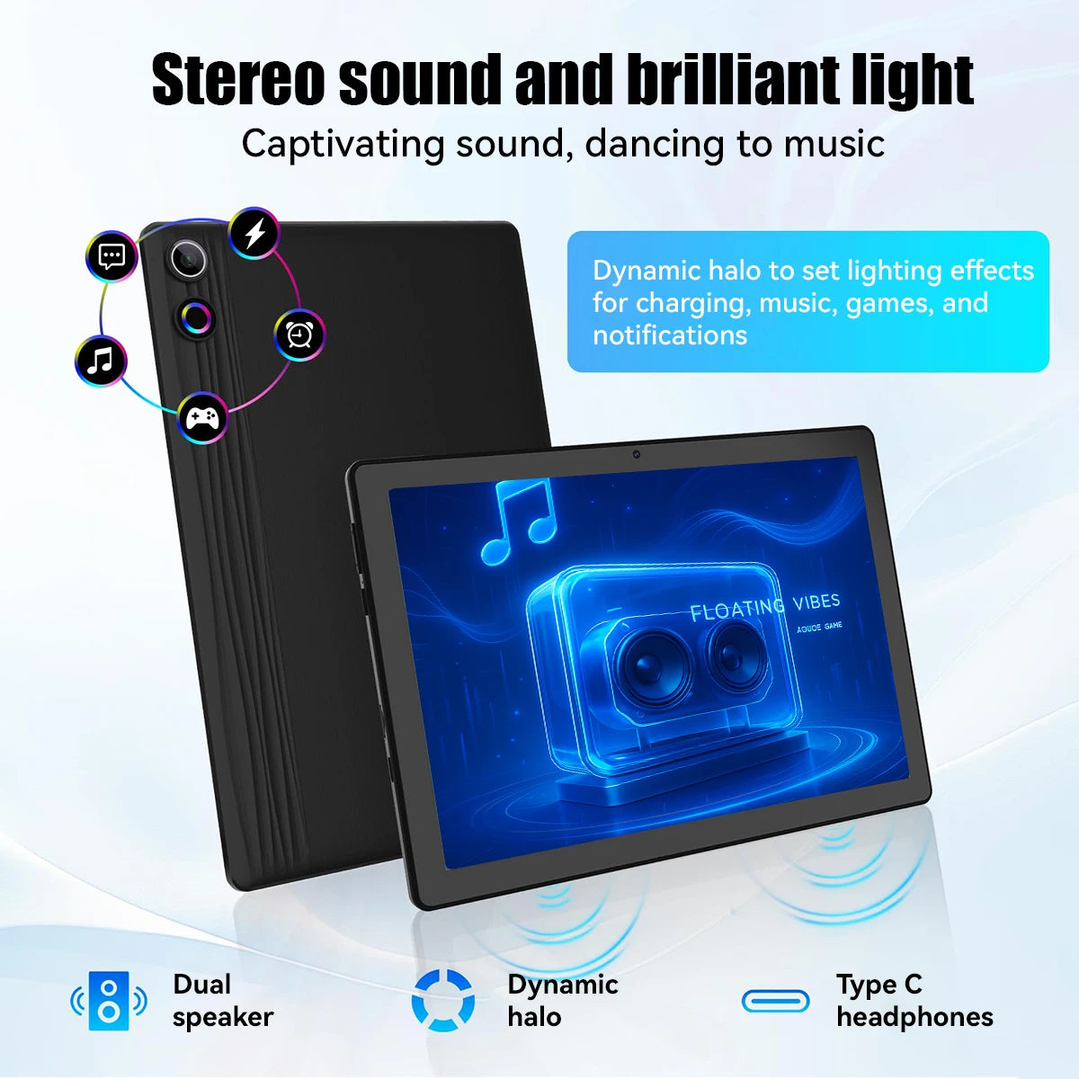 URAO A7 Android 15 - 11 Zoll Display, 16 GB RAM, 128 GB Speicher