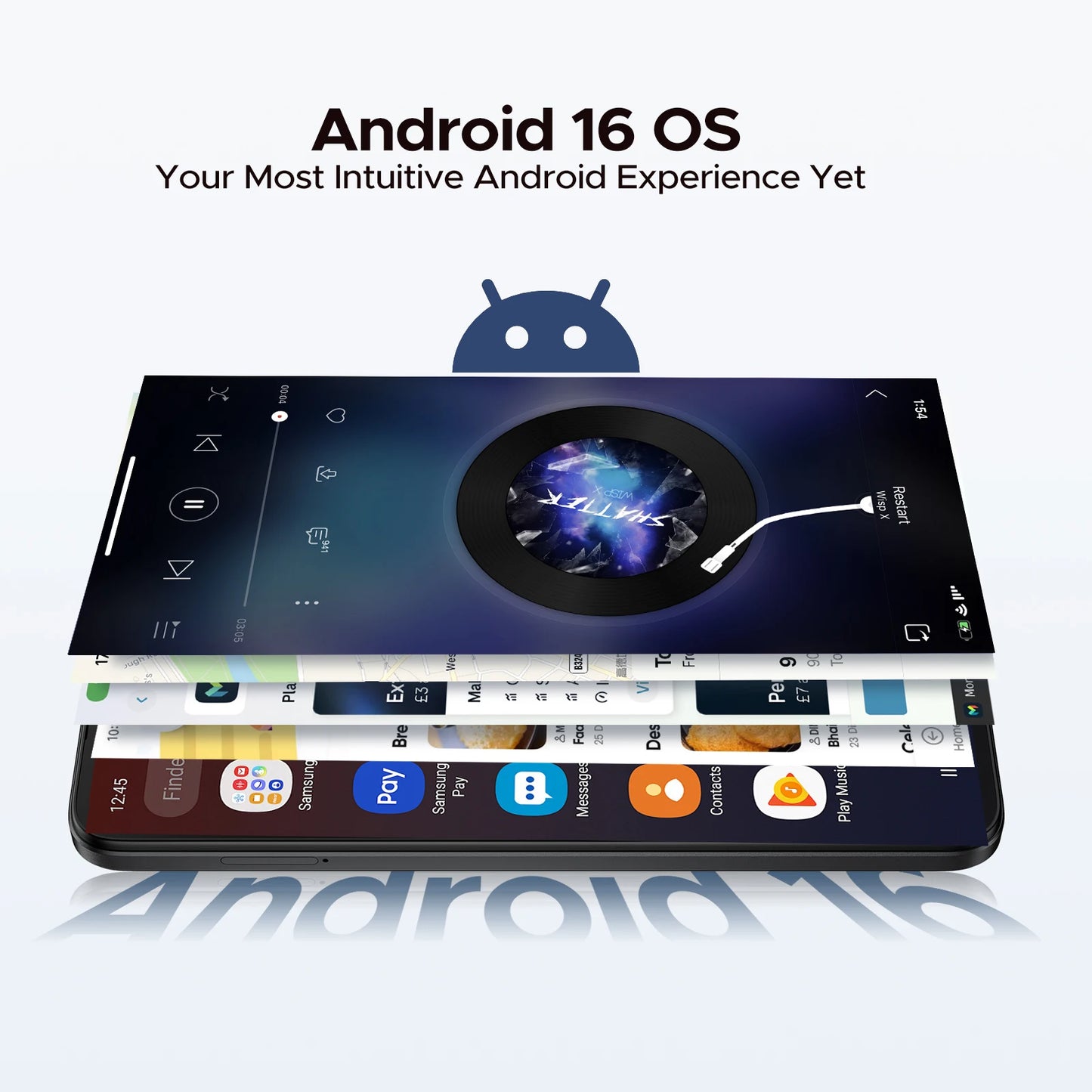 DOOGEE Note56 Pro Großer Akku - Speicher 32GB+128GB, Akku 6150mAh, Display 6,56