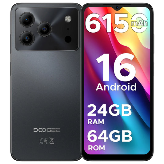 DOOGEE Note 56 Großer Akku - 6150 mAh, 6,56 Zoll Display, 90 Hz