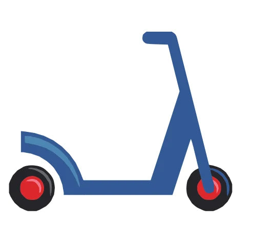 Trotinetă electrică AOVOPRO Upgrade Smart App - Capacitate 7.8/10.5Ah, Putere 350W/500W, Autonomie 25-45 KM