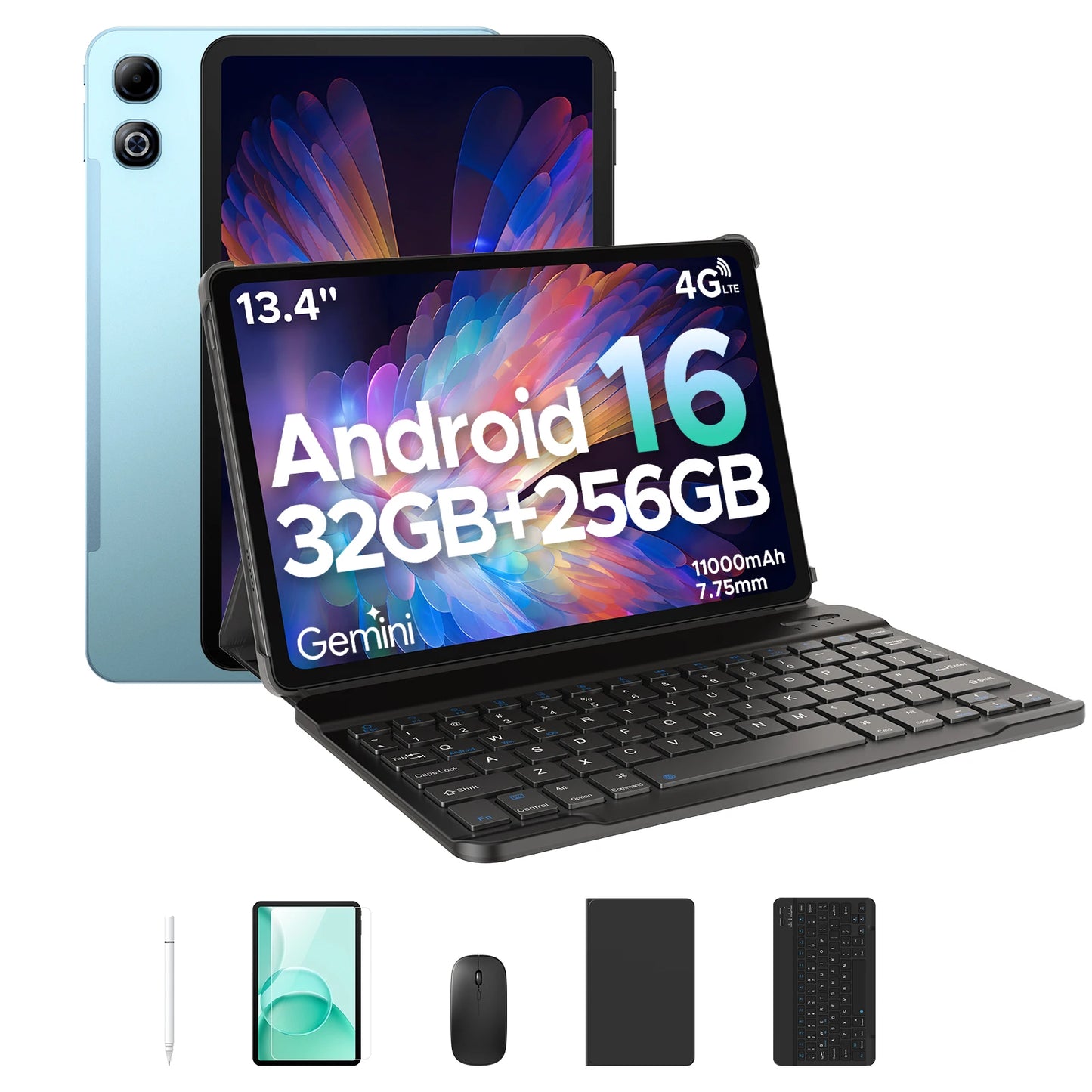 DOOGEE Tab G6 Max Ultrakompakt - 6 GB RAM, 11000 mAh Akku, 13,4 Zoll Display