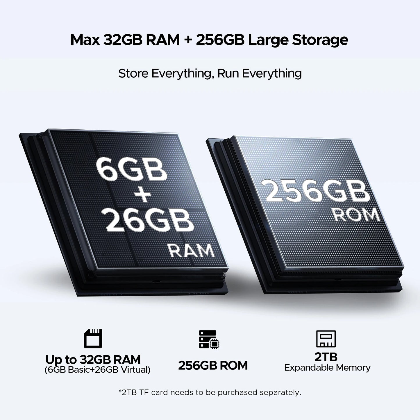 DOOGEE Tab G6 Max Ultra-Dünn - 11000mAh Akku, 32GB+256GB, 13,4 Zoll