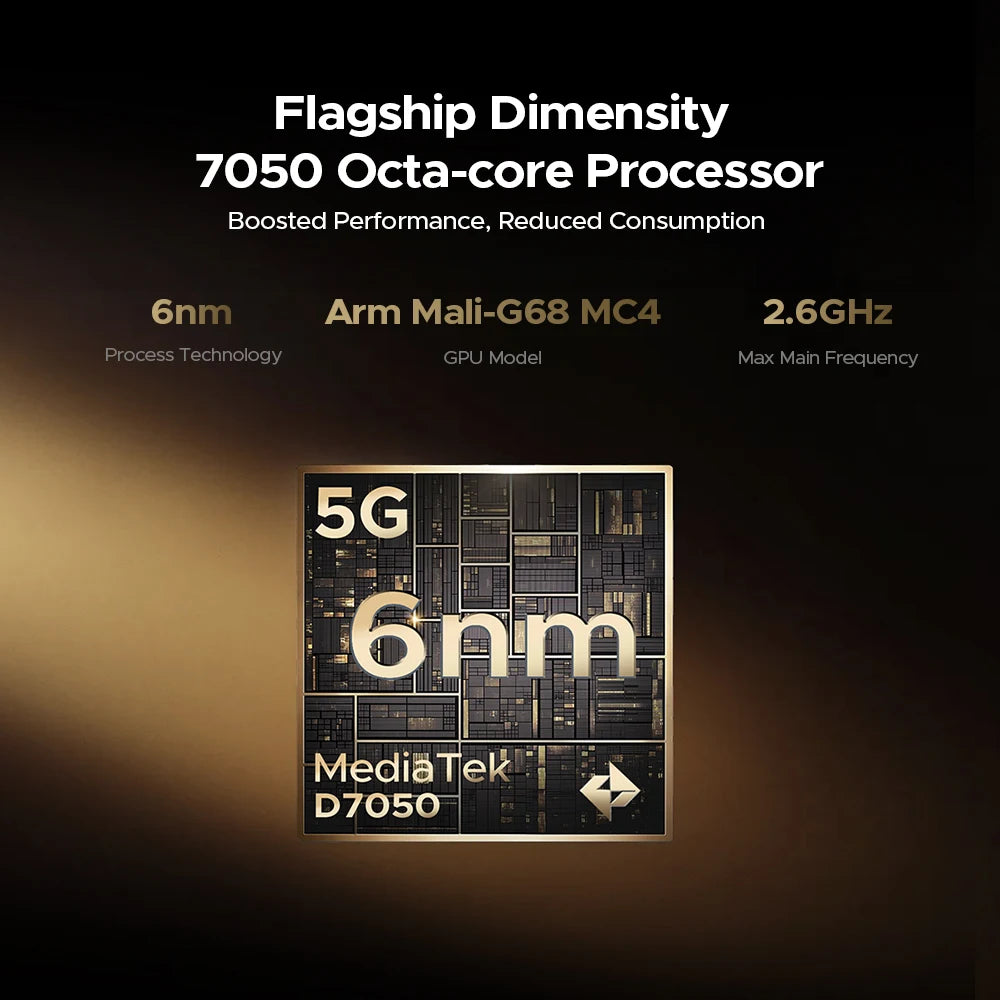 DOOGEE V Max S Robustes 5G - Kapazität 22000mAh 33W 6,58 Zoll