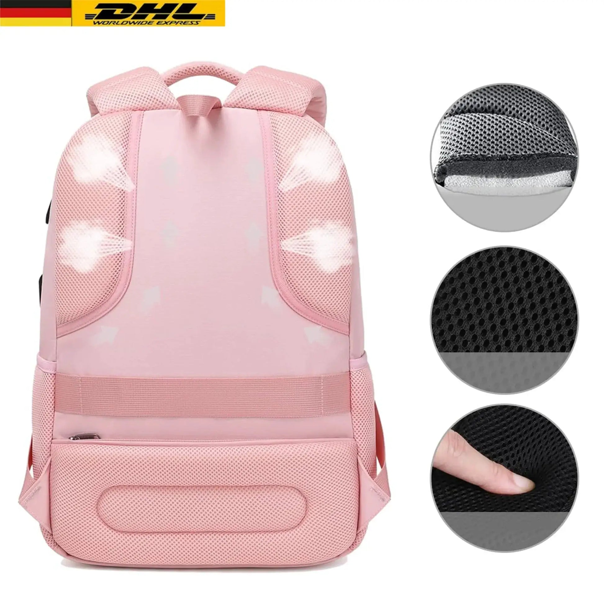 Große Kapazität Rucksack : Laptop Rucksack besitzt mehr als 20 unabhängige Taschen für viel Stauraum und können Powerbank, A4-Ak by Golden Bridge Store