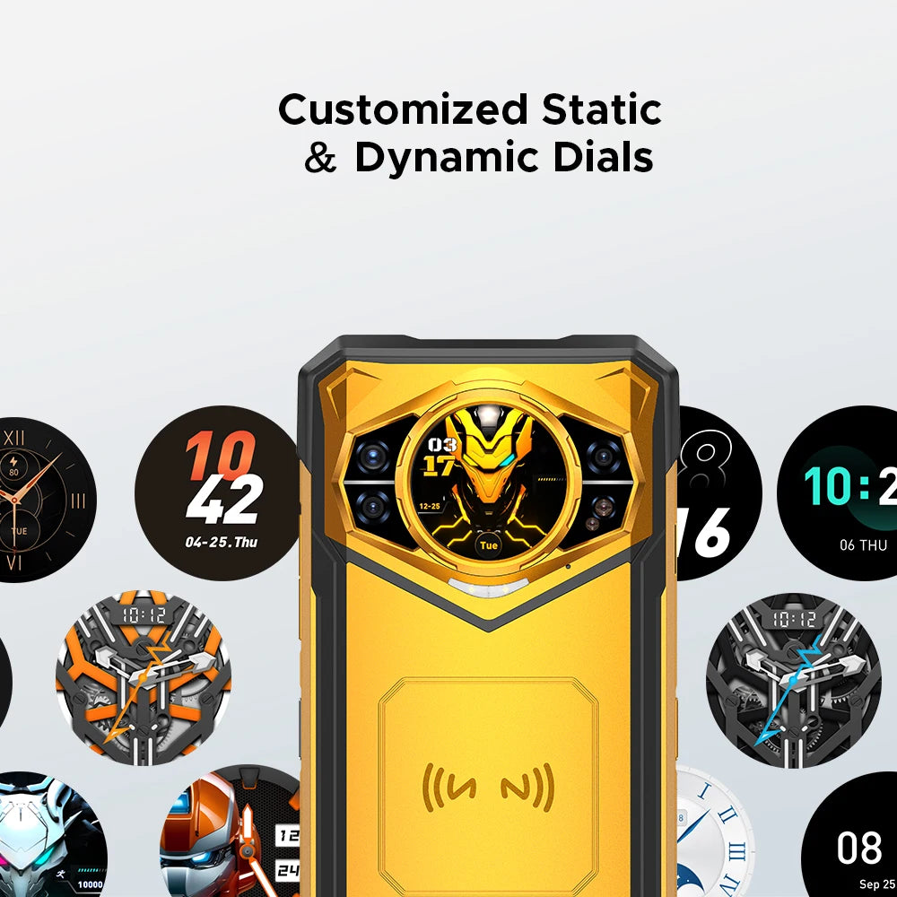 DOOGEE S200 X Robustes 5G - 10100 mAh, 33W Schnellladung, 6,72 Zoll Display