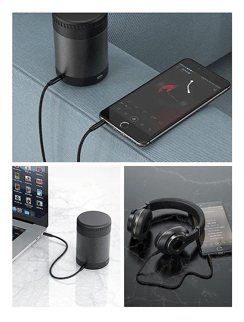 AUX Kabel 3,5mm Stecker auf 3,5mm Stecker Klinke Audiokabel für Handy TV Boxen