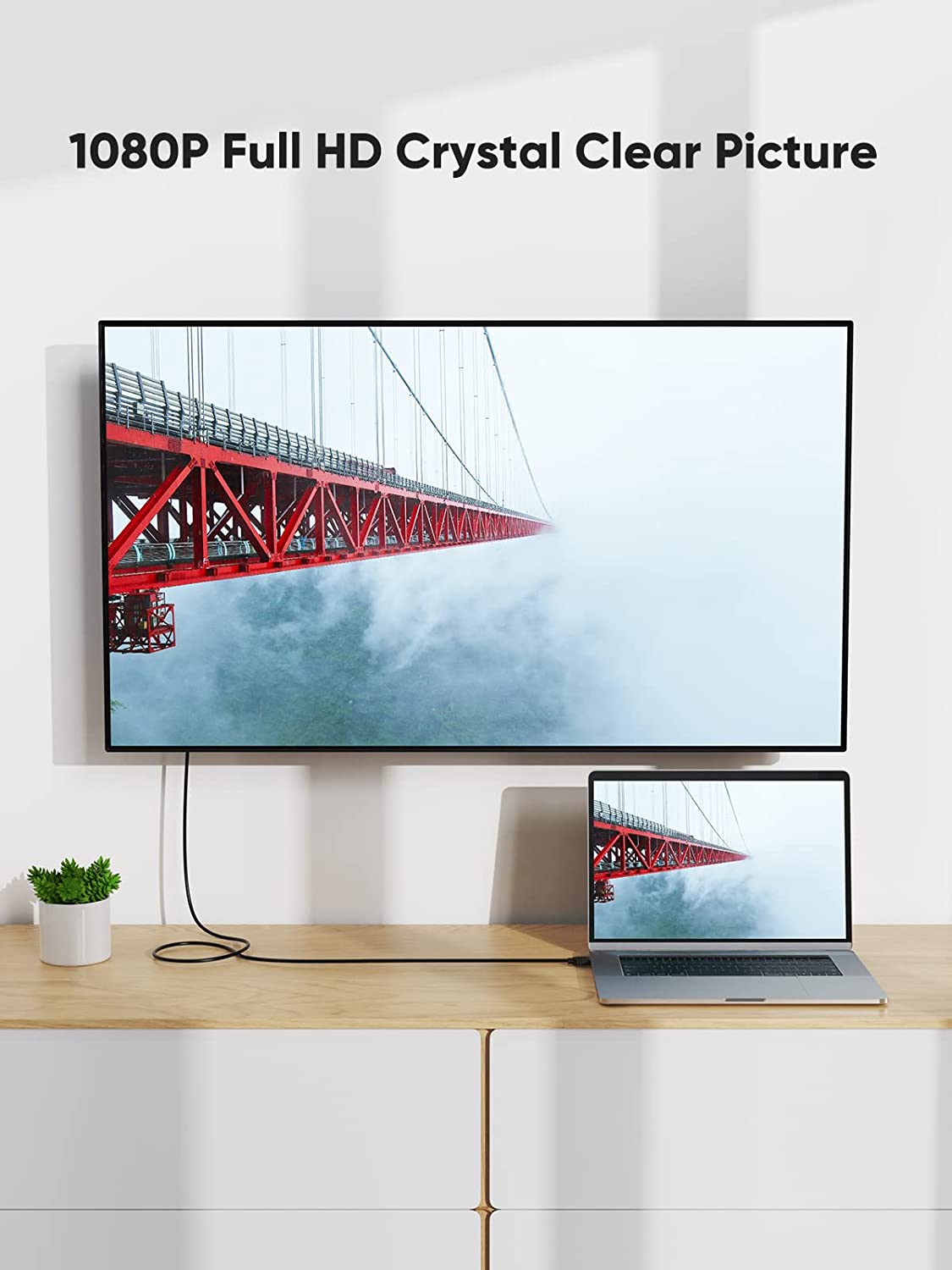 DREIKS Bidirektionales DVI Zu HDMI Adapter - 1080P 24K Kontakte