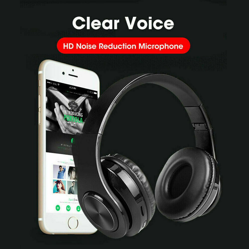 Căști Bluetooth DREIKS Over-Ear - capacitate 600mAh, 20W, 18x9x7cm