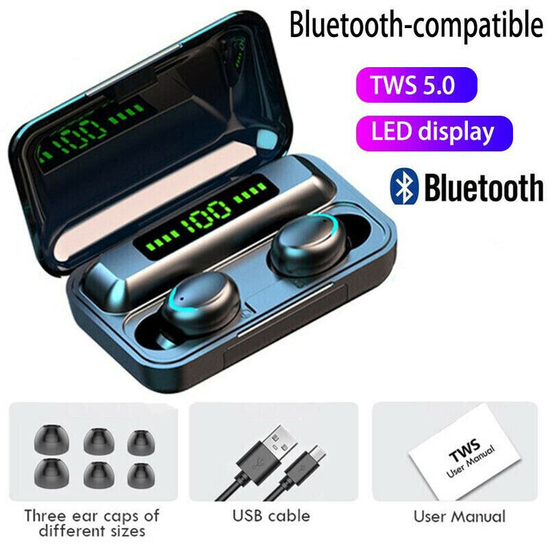 Căști intraauriculare DREIKS cu control tactil, Bluetooth 5.1 - capacitate de 40 mAh, putere de ieșire de 20 mW, dimensiuni mici