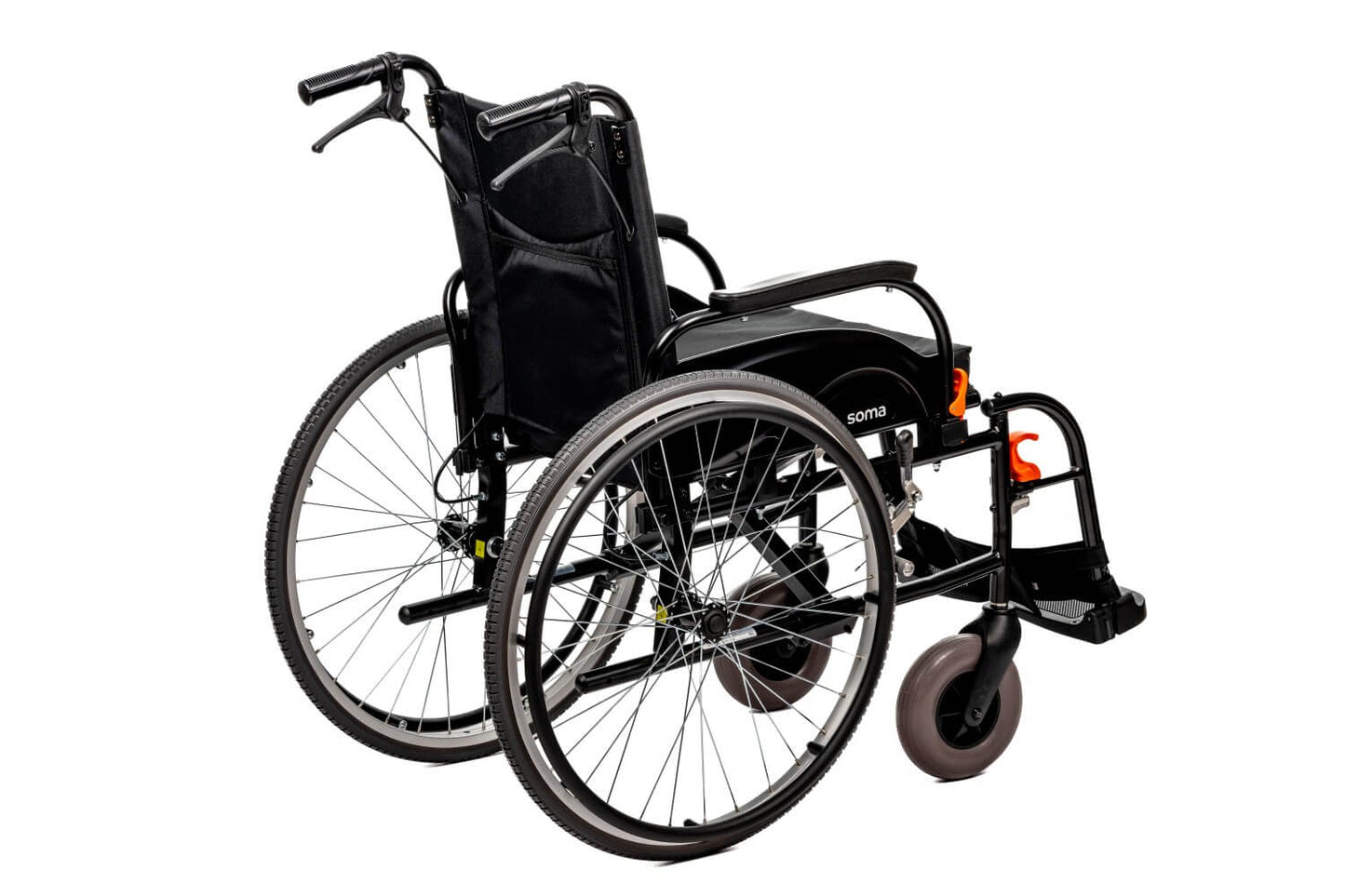 Scaun cu rotile pliabil Agile 46 cm – compact, manual, 125 kg