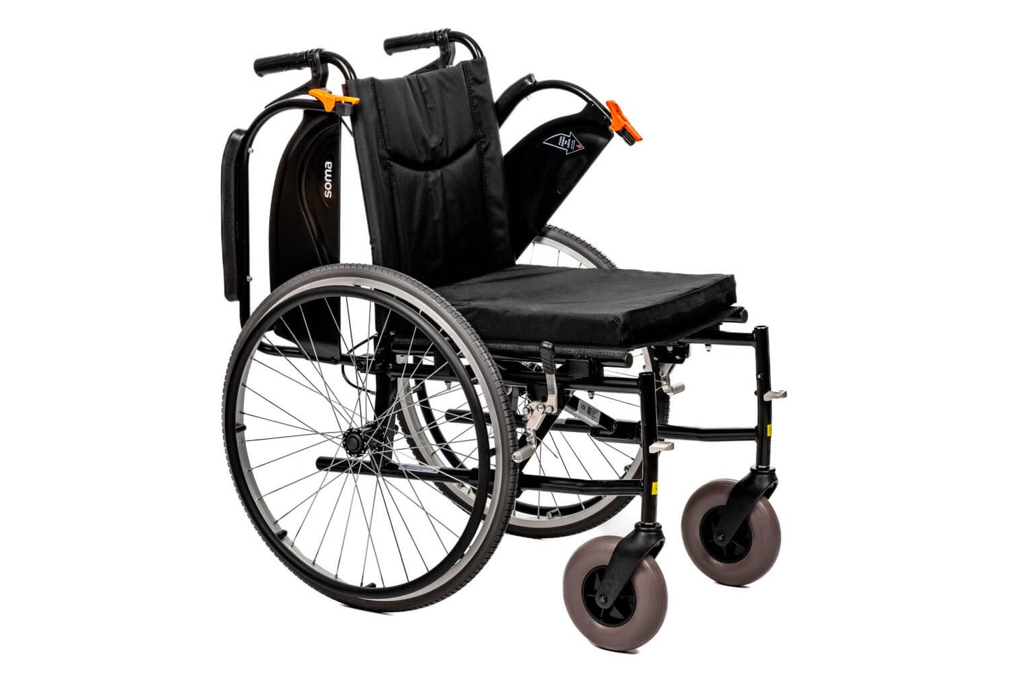 Scaun cu rotile pliabil Agile 46 cm – compact, manual, 125 kg