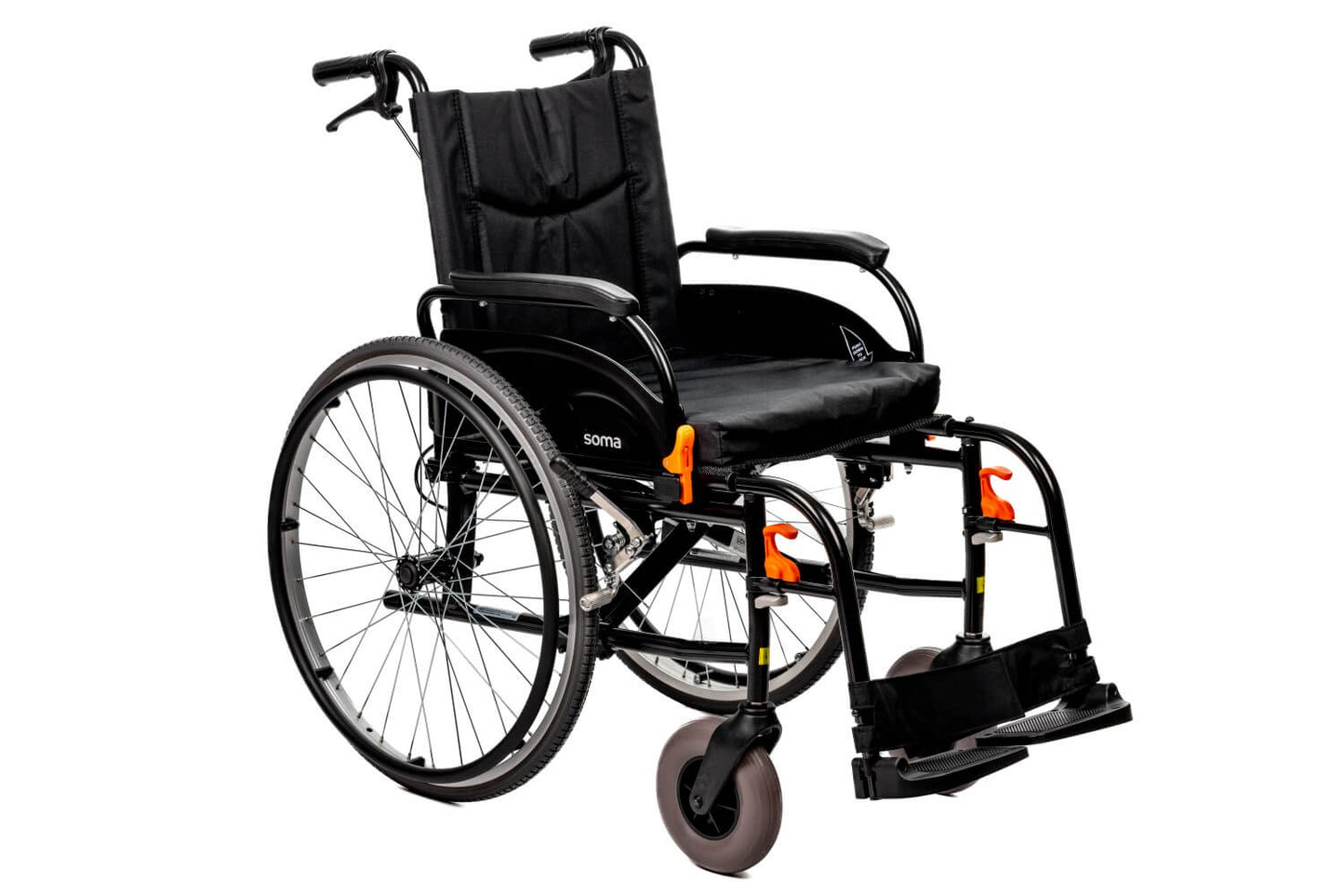 Scaun cu rotile pliabil Agile 46 cm – compact, manual, 125 kg