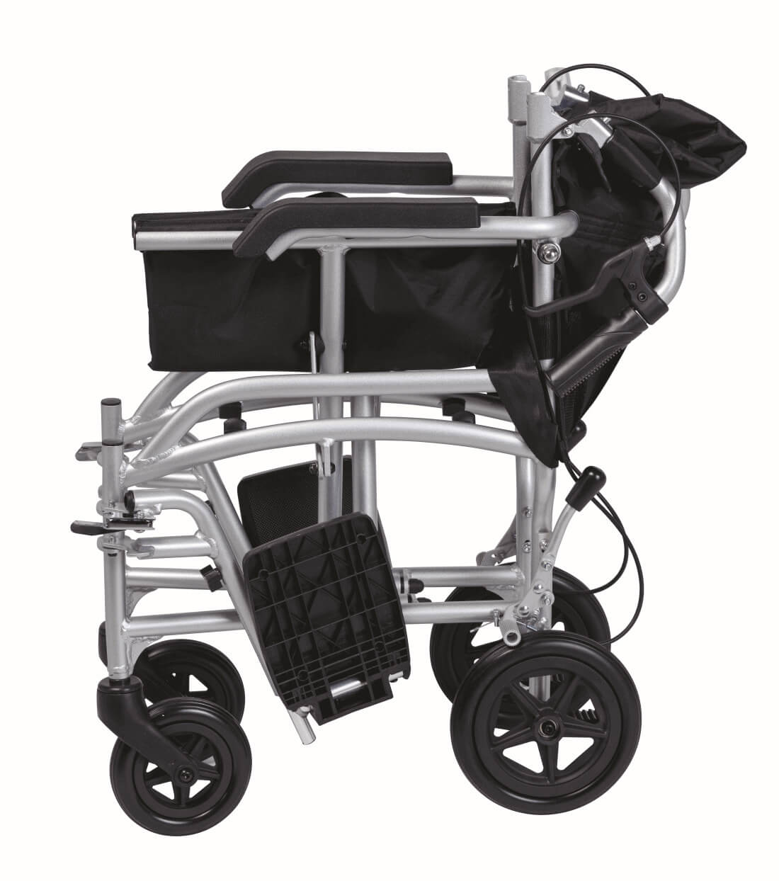 Scaun de transfer ALIV'UP, ușor și pliabil, roți de 30 cm, 100 kg