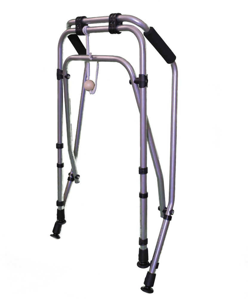Cadru de mers cu 4 picioare reglabile – reglabil pe înălțime – AT02004