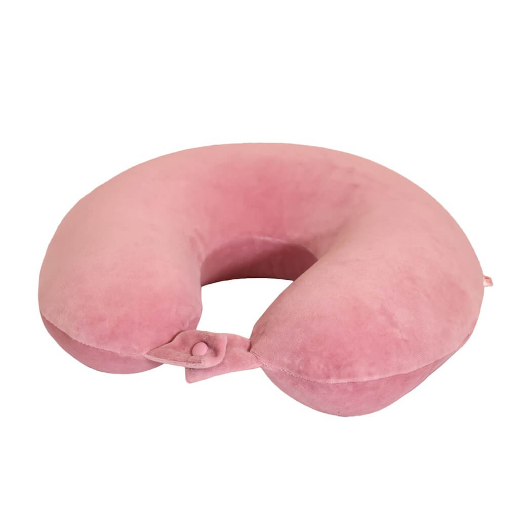 Orthopädisches Nackenhörnchen mit Memory Foam – Reisekissen Komfort