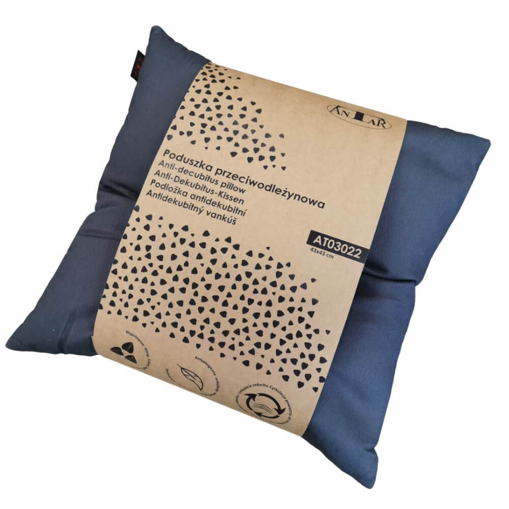 Pernă anti-escare – cu umplutură naturală din hrișcă