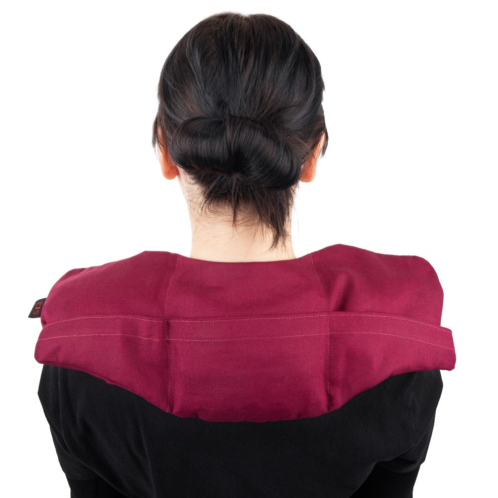 Kirschkernkissen Premium Nackenauflage mit Kirschkernen kalt / warm Kompress