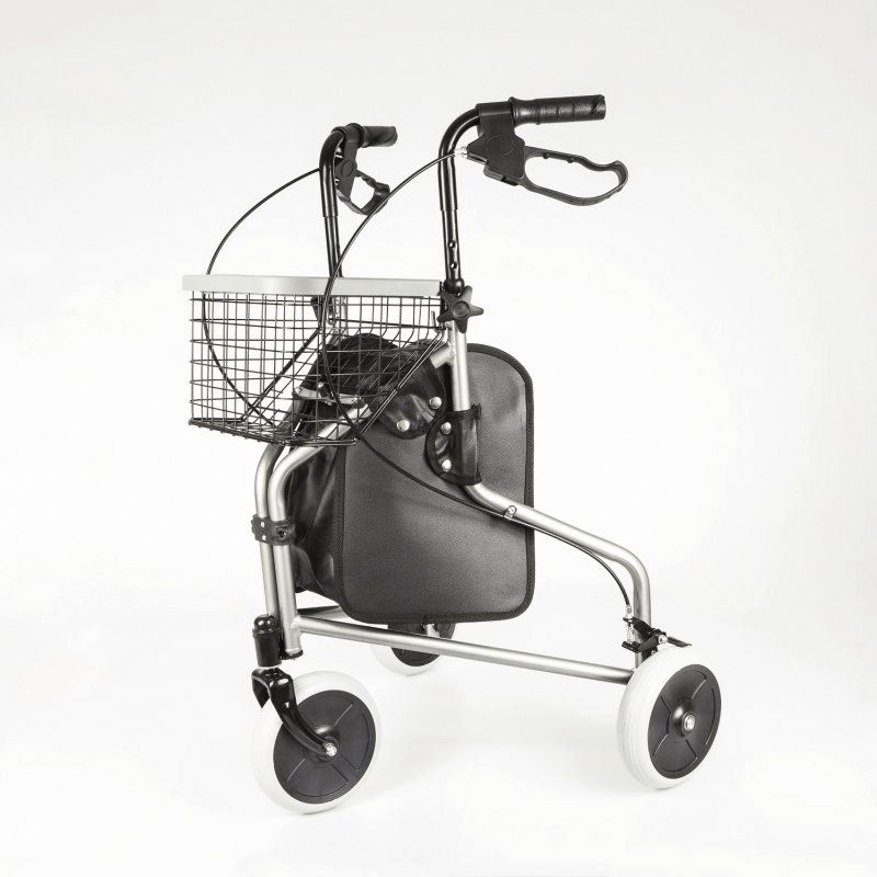 Dreirad Rollator AT51029 – Aluminium, verstellbar, stabil bis 120 kg