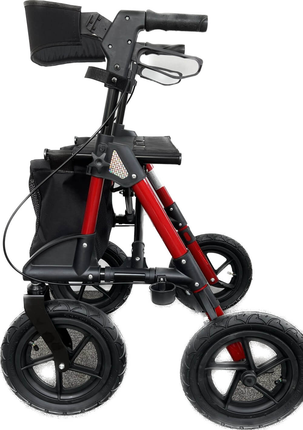 Rollator de exterior Antar cu anvelope pneumatice - AT51031