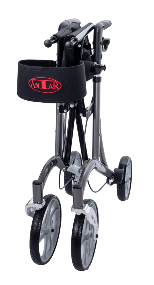 Leichtgewicht Rollator mit Tasche und Rückengurt – AT51037