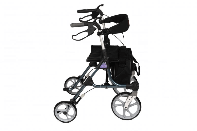 Rollator ușor Antar, pliabil, roți de 25 cm, șezut și spătar