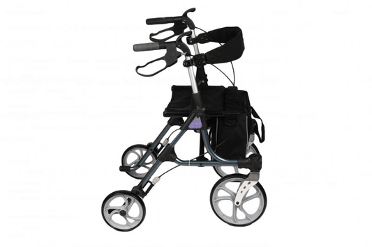 Rollator ușor Antar, pliabil, roți de 25 cm, șezut și spătar