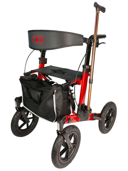 Rollator de exterior Antar Premium – anvelope pneumatice, până la 136 kg