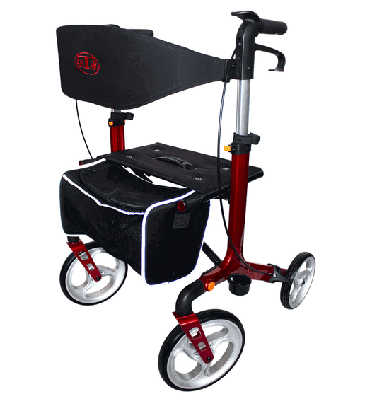 Rollator Antar Aluminium Premium AT51111 – Ușor, stabil și pliabil pentru mobilitate maximă
