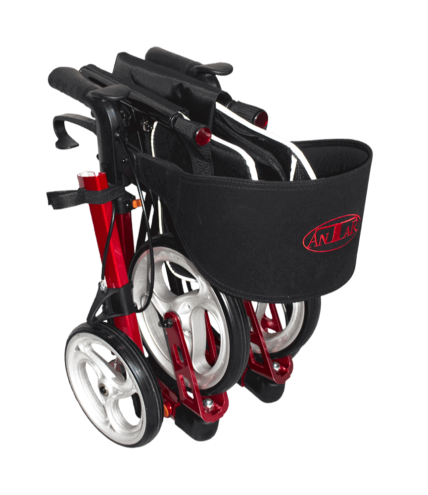 Rollator Antar Aluminium Premium AT51111 – Ușor, stabil și pliabil pentru mobilitate maximă