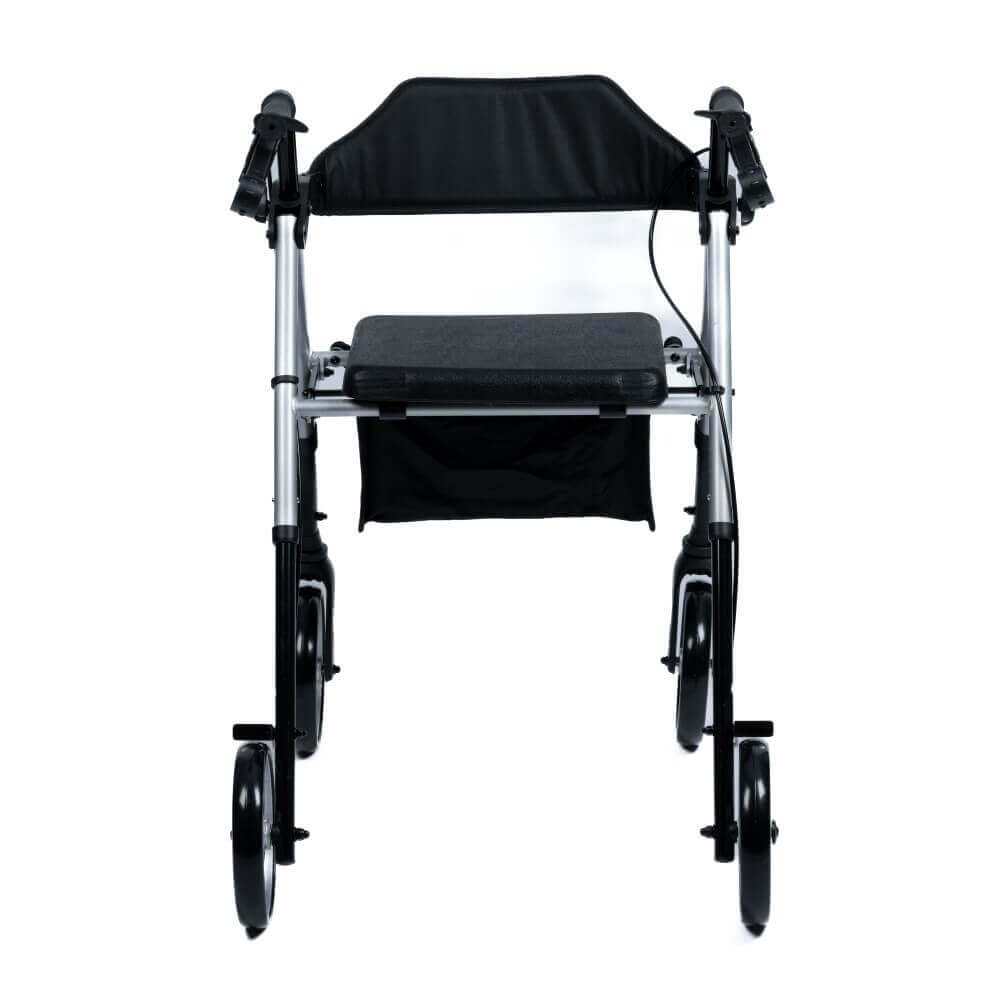 Rollator super ușor din aluminiu – extra lat, doar 8,9 kg, până la 136 kg