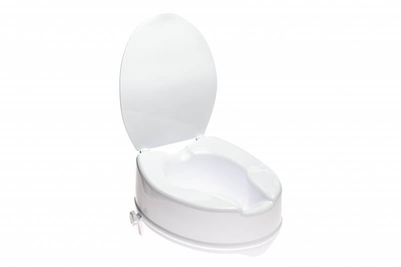 Înălțător pentru scaun WC 10 cm cu capac, ergonomic – AT51201