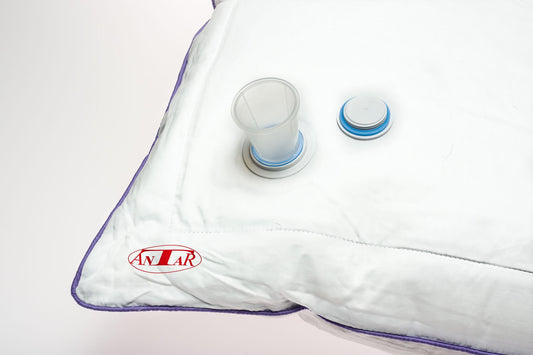 Pernă ortopedică cu apă pentru susținerea gâtului – AT52117