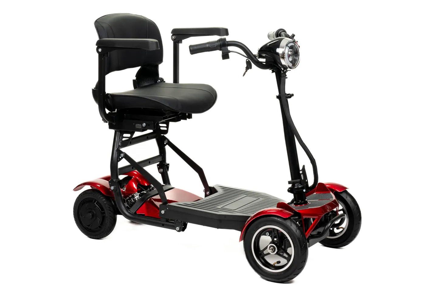 Faltbarer Elektro-Scooter mit Sitz & Korb, 25 km Reichweite