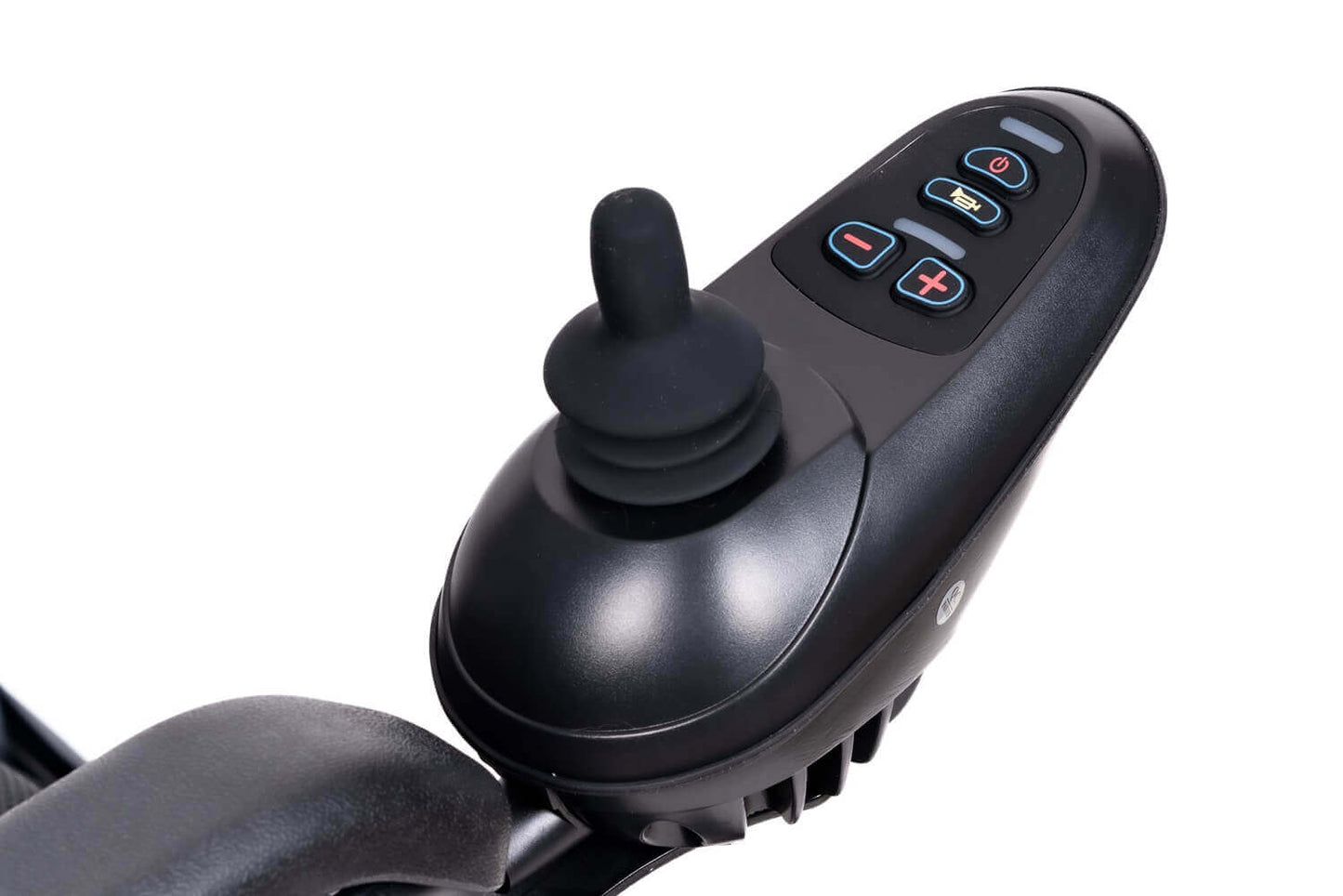 Scaun cu rotile electric cu scaun confortabil și suspensie, pliabil – autonomie 25 km, 6 km/h