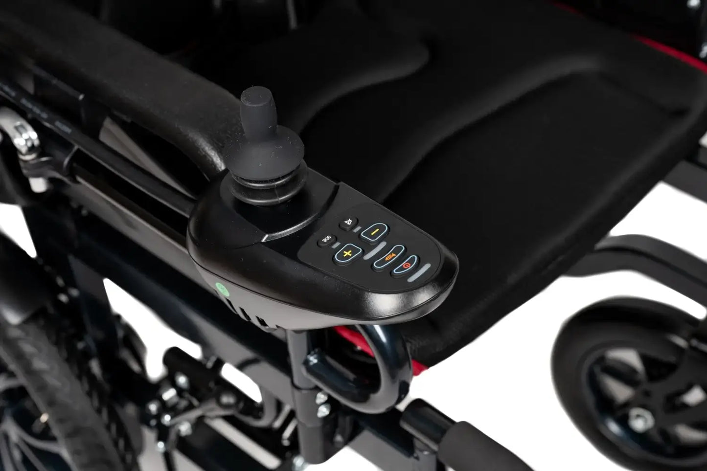 Scaun cu rotile electric Antar din oțel carbon negru – AT52332