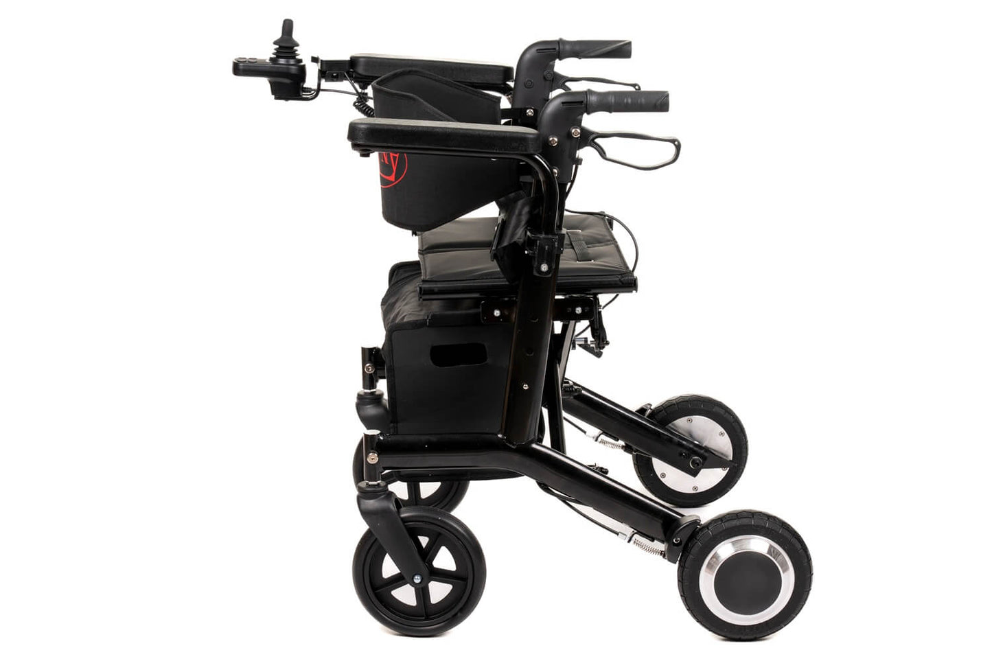 Rollator/scaun cu rotile electric Antar, soluție modernă 2 în 1 – AT52334