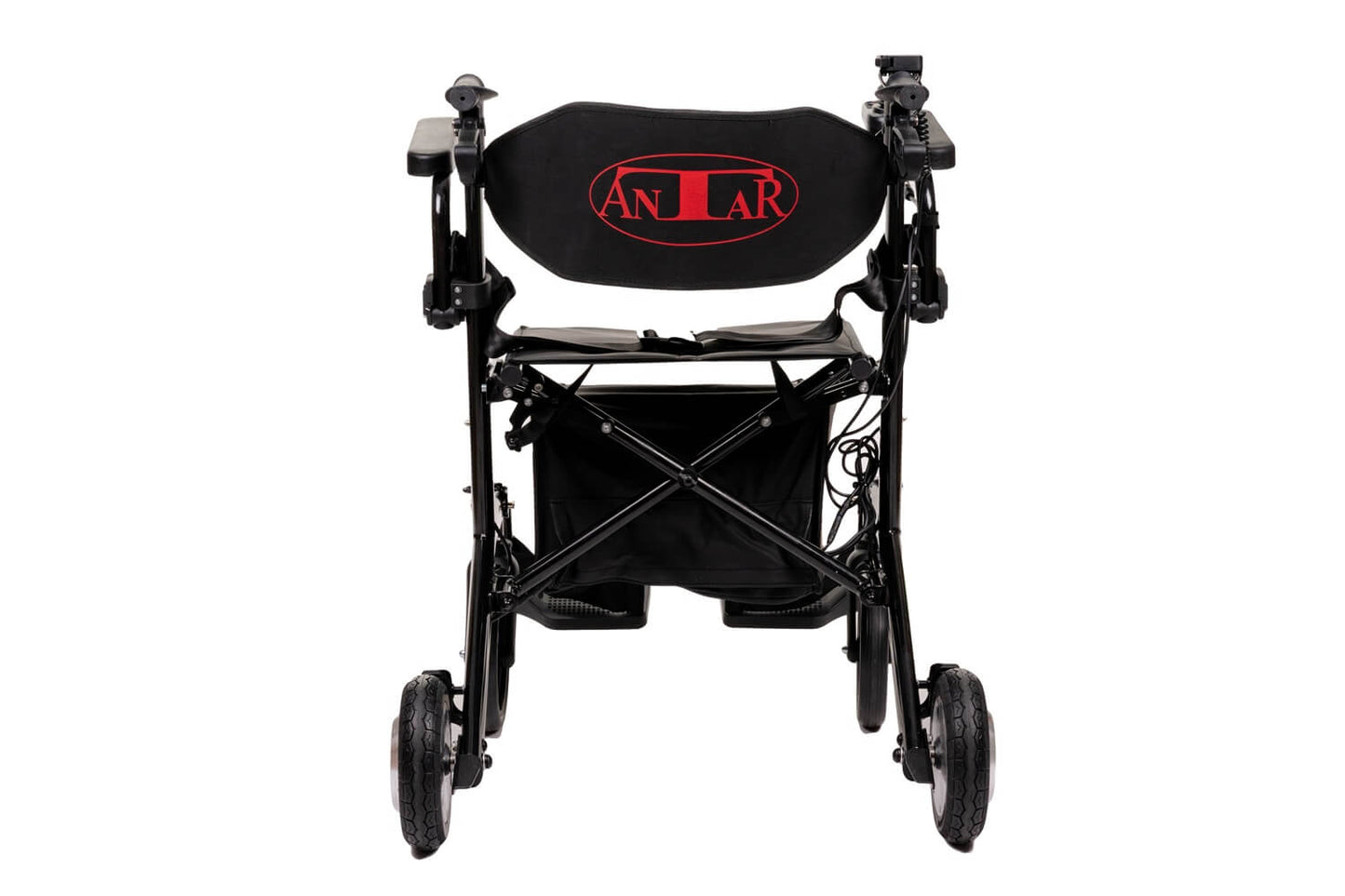 Rollator/scaun cu rotile electric Antar, soluție modernă 2 în 1 – AT52334
