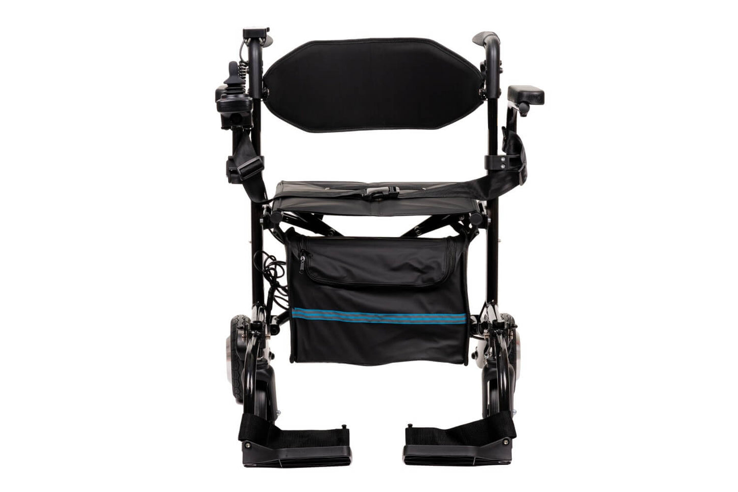 Rollator/scaun cu rotile electric Antar, soluție modernă 2 în 1 – AT52334