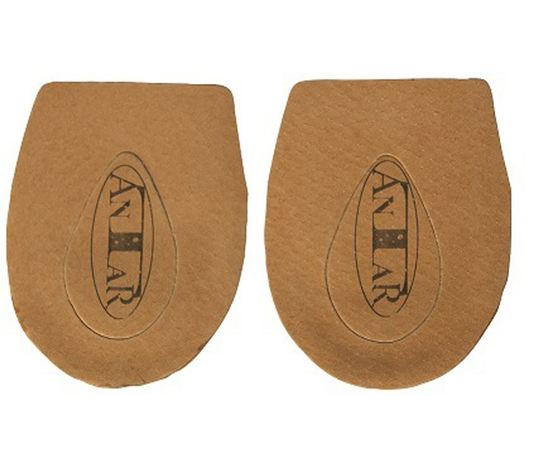 Pernițe ortopedice pentru călcâie din piele și latex pentru bărbați – AT53509