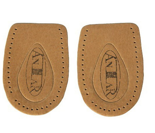 Pernițe ortopedice pentru călcâie, piele/plută, pentru femei cu pinteni calcaneeni – AT53512