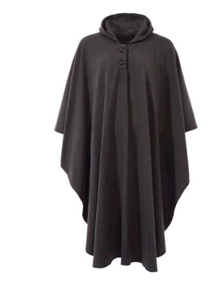 Poncho din fleece pentru scaun cu rotile cu glugă – călduros, ușor, lavabil