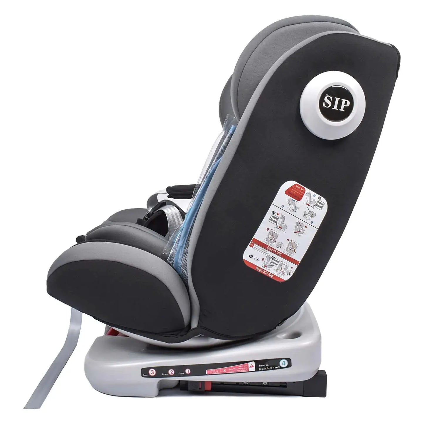 Kinderautositz 360 Grad Drehbar ISOFIX und 5 Punkt Gurt