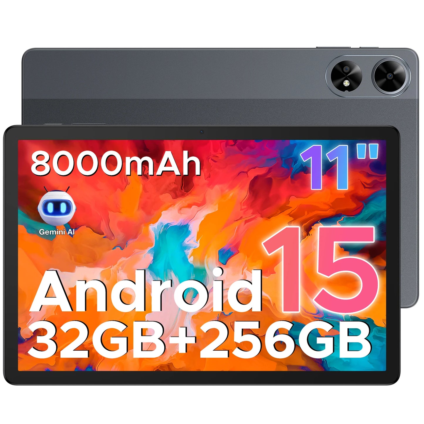 Doogee Tab G6 Plus Gemini AI - 8000 mAh Akku, 32 GB RAM, 11 Zoll