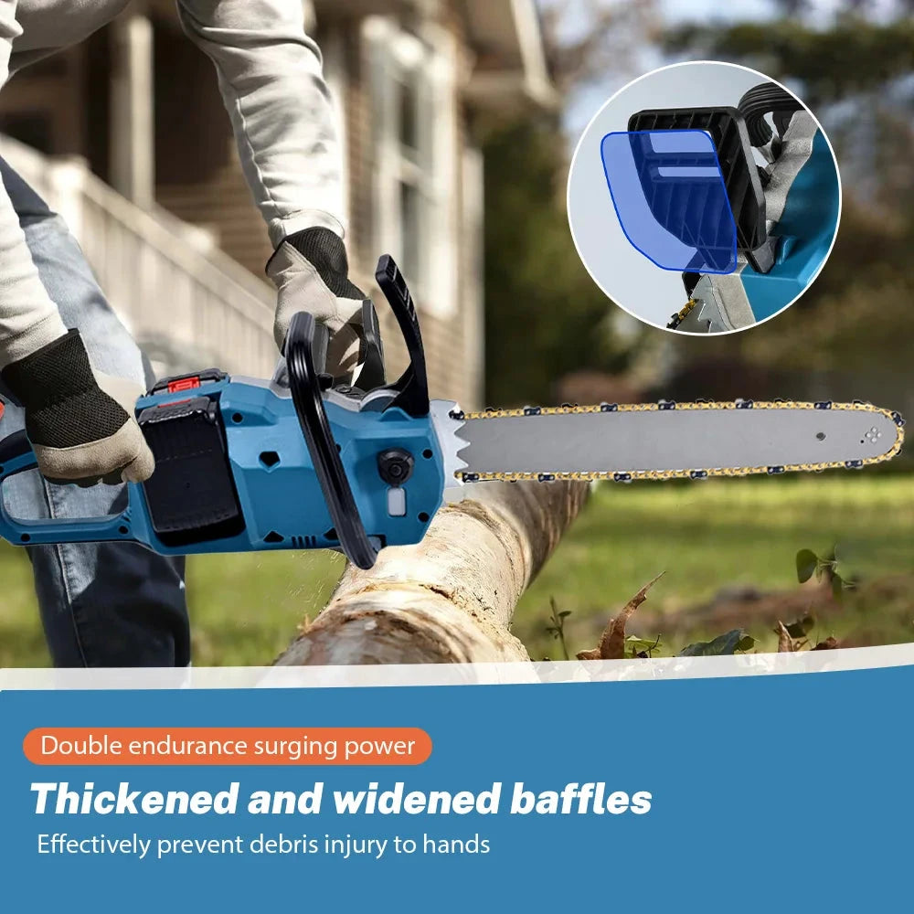 TKKEACE Akku-Kettensäge Bürstenlose - 3000W, 50 cm Schnitt, 18 Zoll by Golden Bridge Store